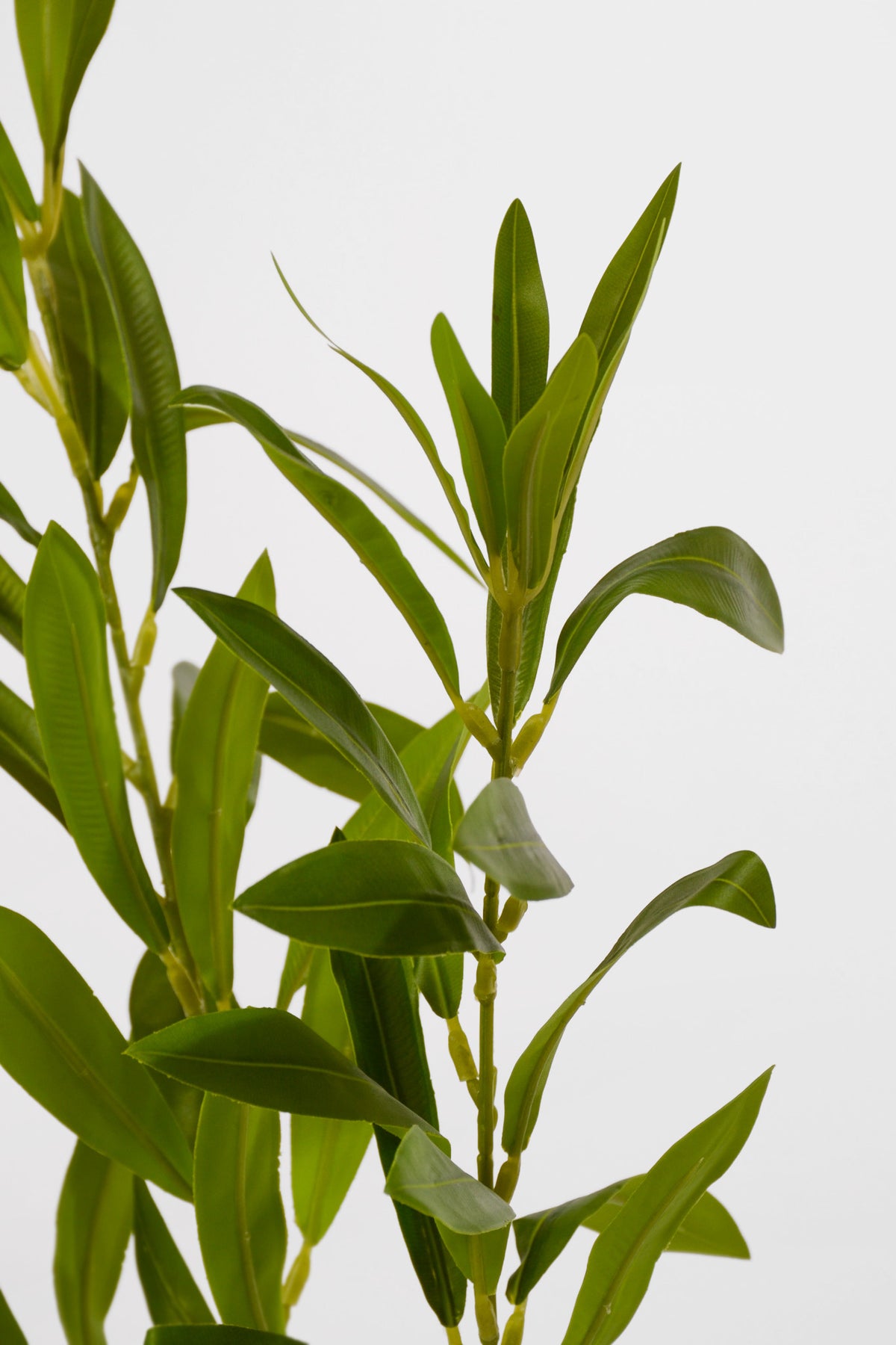 37.5" Artificial Oleander Leaf Spray Green