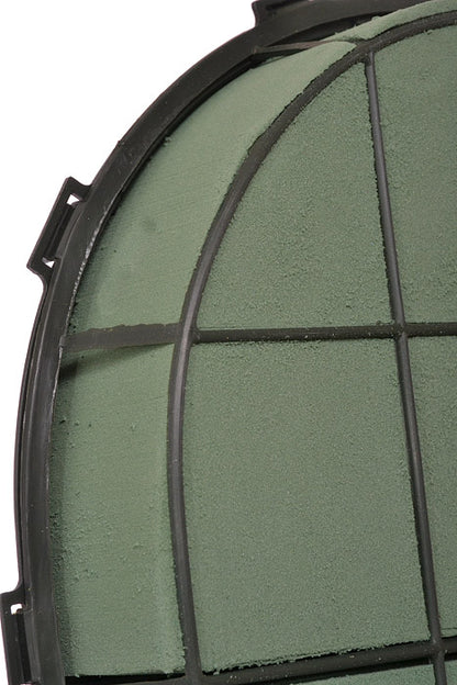 18" Oasis Foam Solid Plastic Heart Green