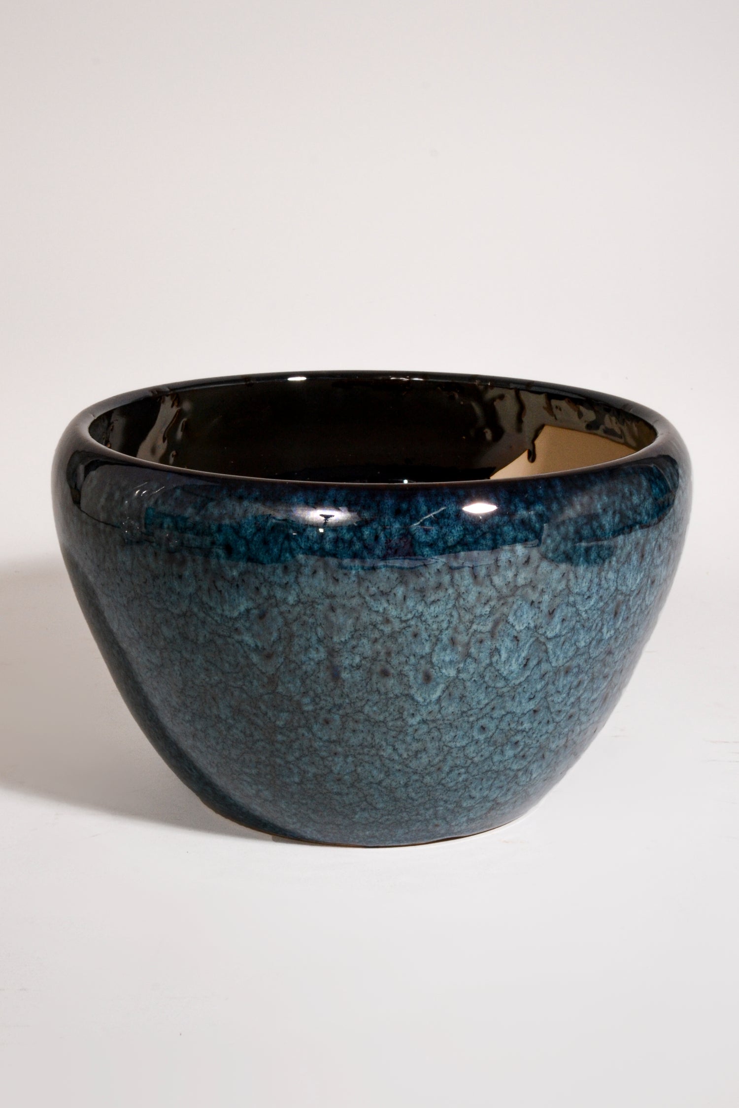 10"/12" Open Round Pot Blue Set/2