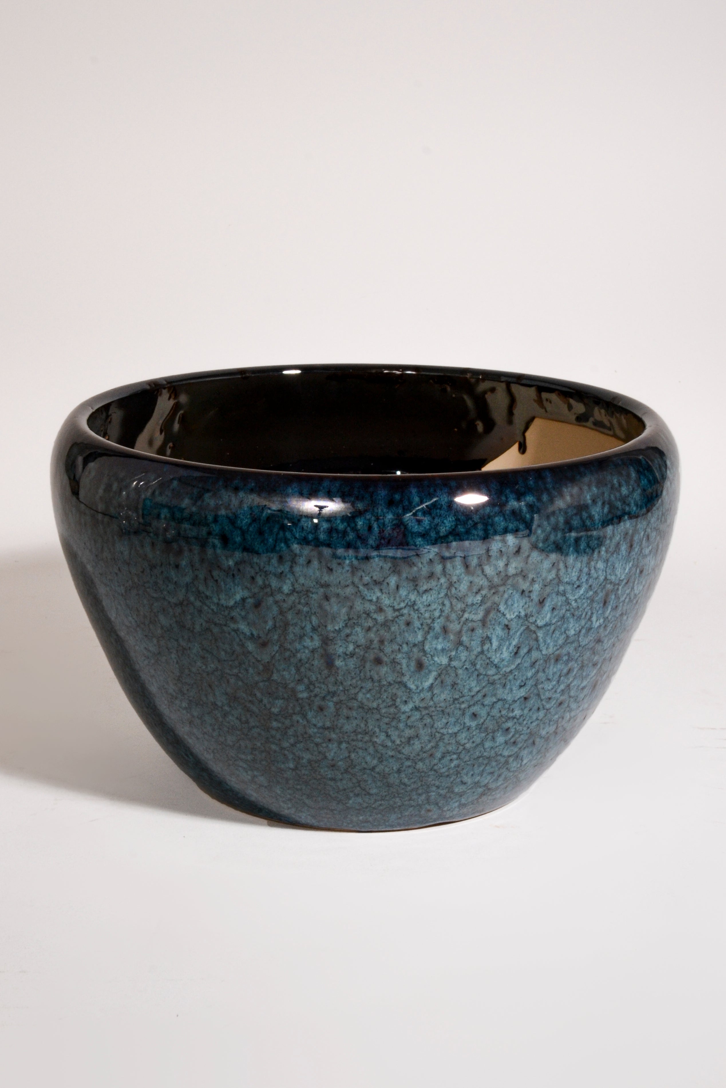 10"/12" Open Round Pot Blue Set/2