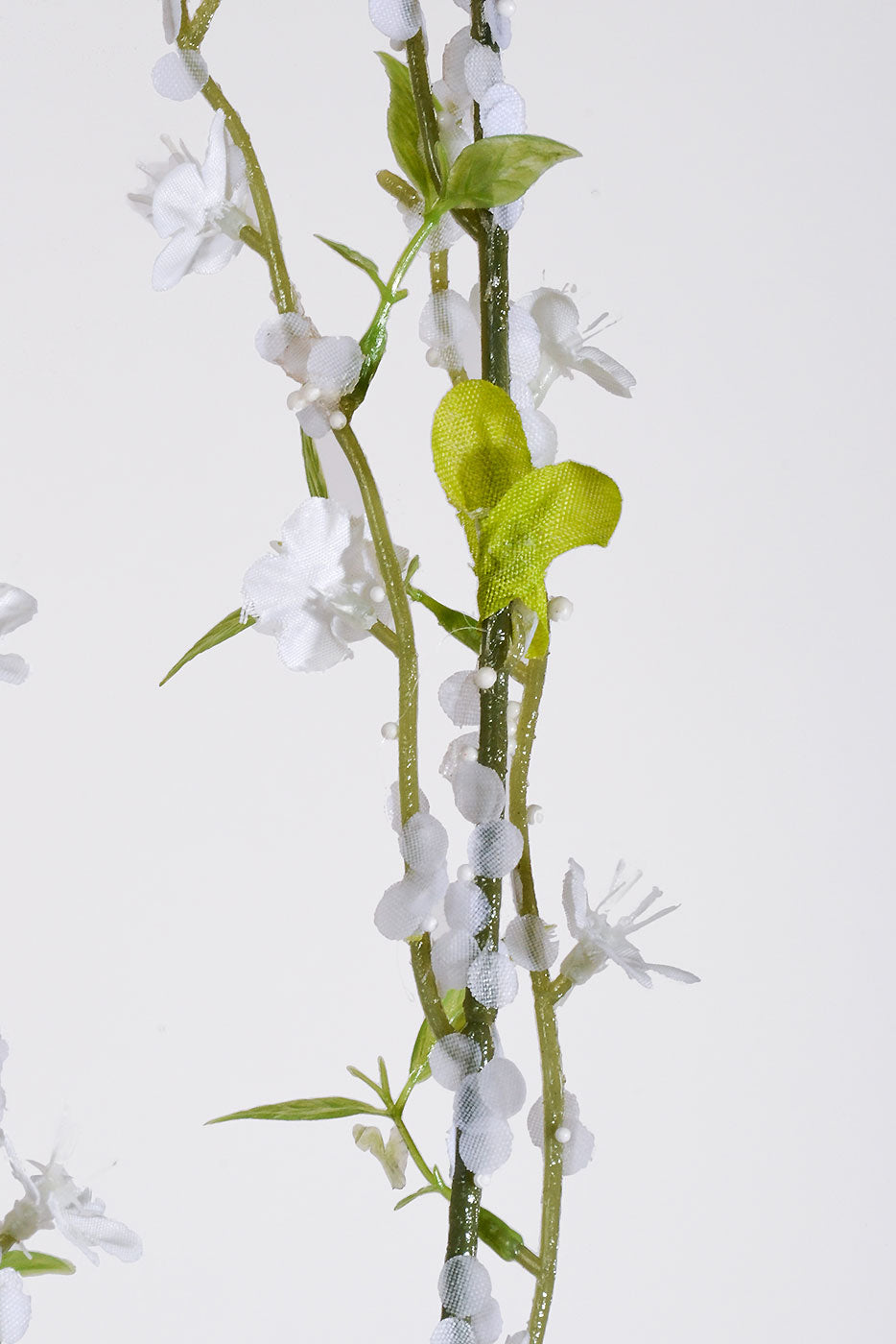 45" Silk Mini Berry Flower Spray Cream