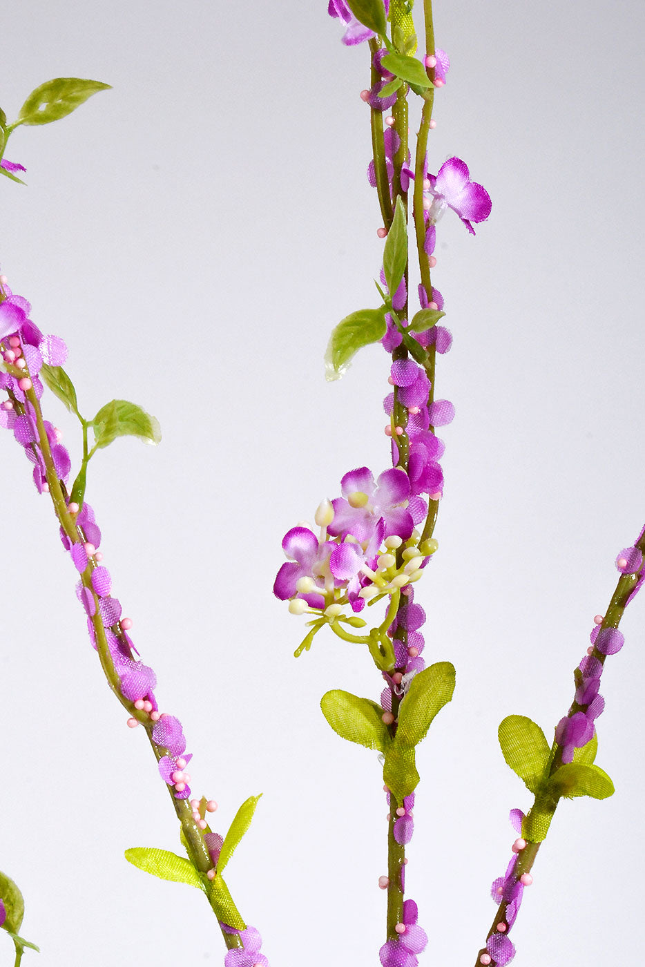 45" Silk Mini Berry Flower Spray Lavender