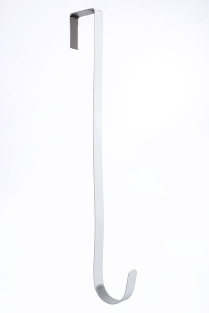 16" Wreath Door Hanger White Bx/2