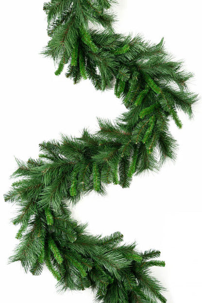 9Ft X 12" Grand Canyon Pine Garland Green
