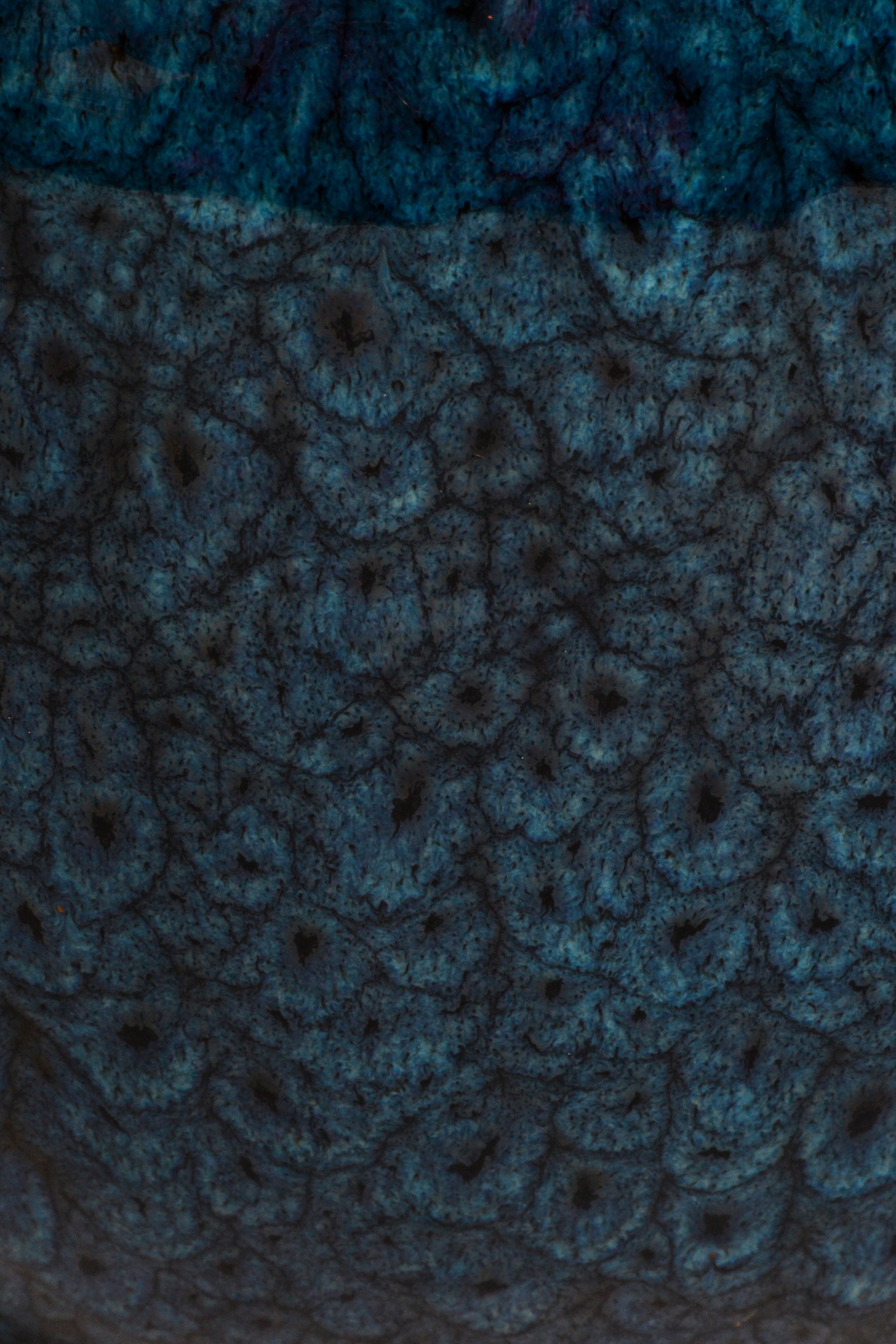 10"/12" Open Round Pot Blue Set/2