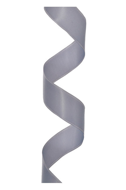 1-1/2" x 25Yds Wired Contessa Ribbon Dusty Blue