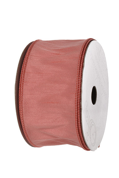 2-1/2" x 10Yds Anisha Wired Ribbon Coral