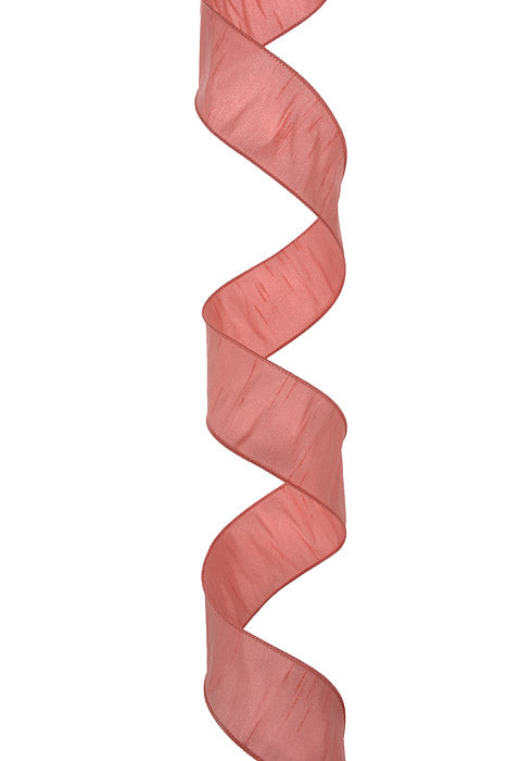 2-1/2" x 10Yds Anisha Wired Ribbon Coral