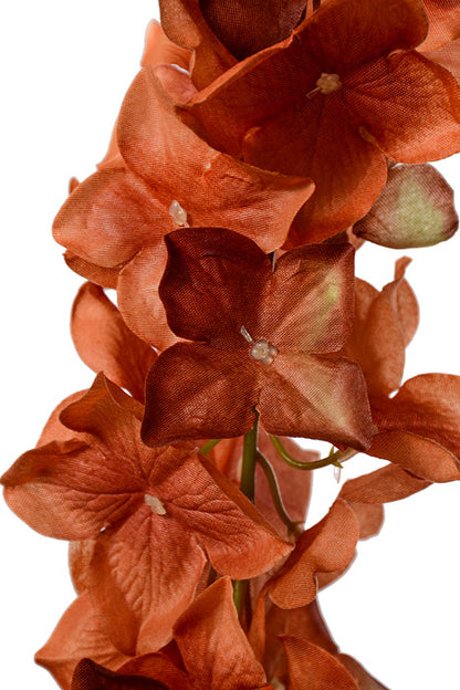 33" Hydrangea Garland Coral