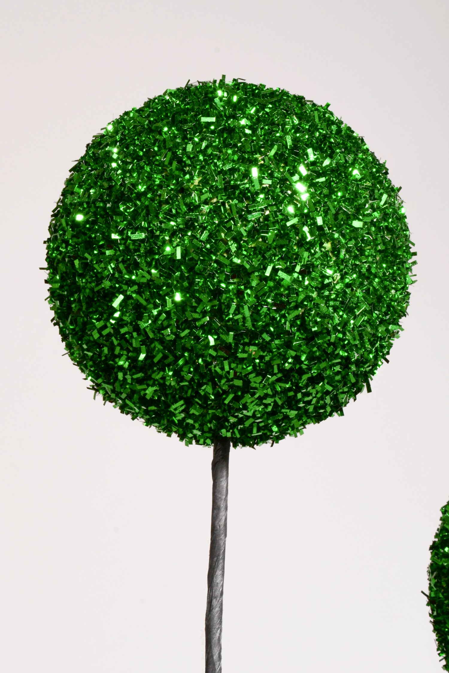 34.5" Glitter Ball Spray Green