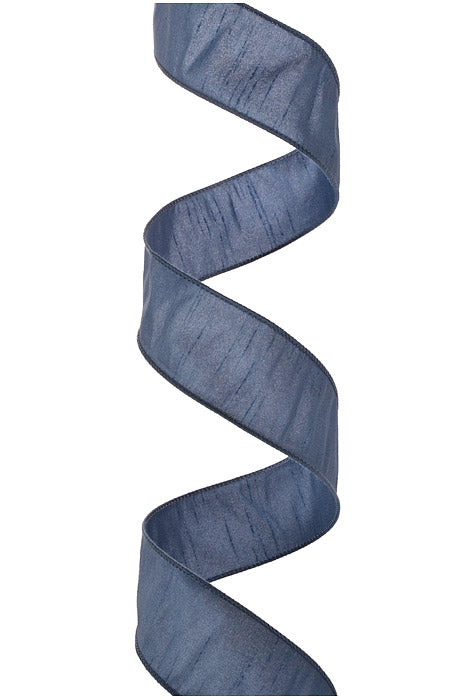2-1/2" x 10Yds Anisha Wired Ribbon Dusty Blue