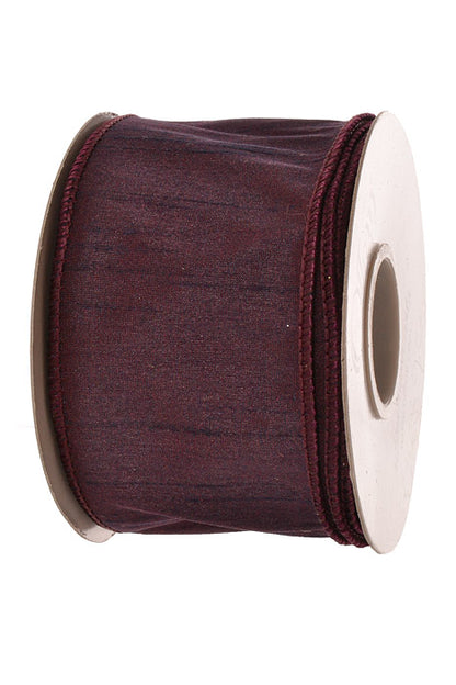 2-1/2" x 10Yds Anisha Wired Ribbon Mulberry