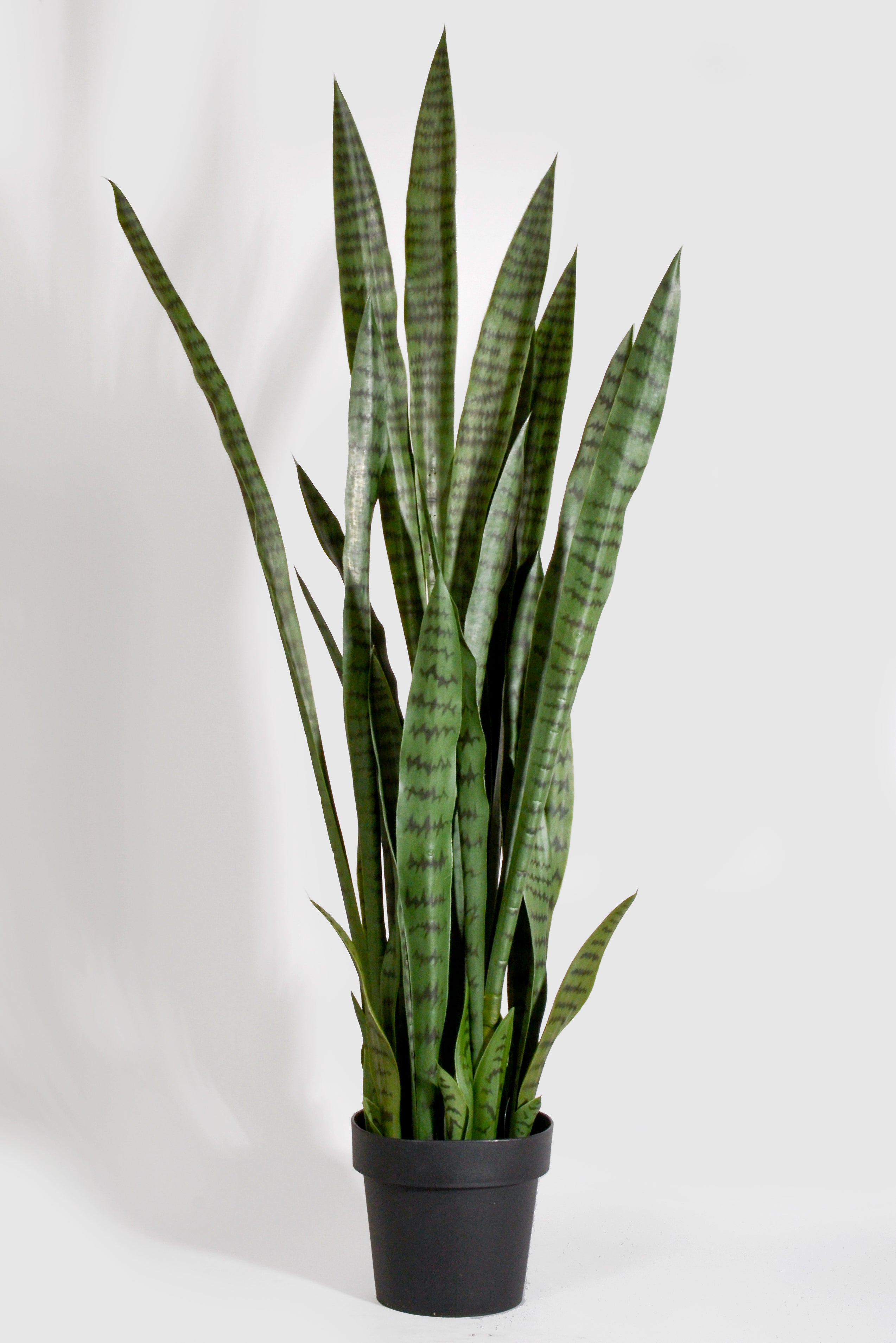 47" Artificial Sansevieria Plant In Pot Green