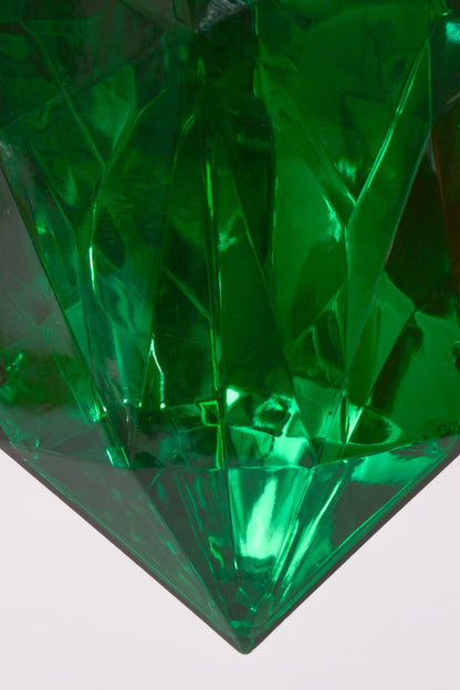 10" Jewel Ornament Green