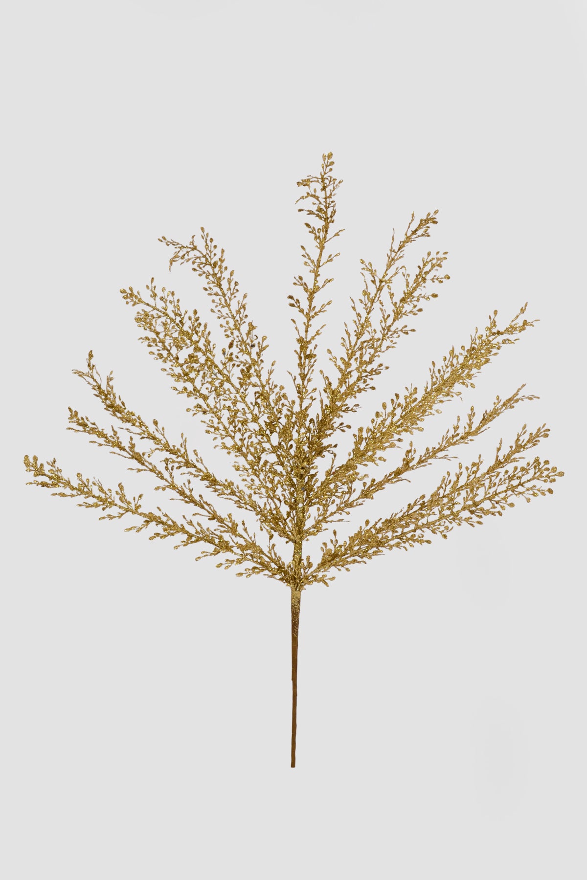 24" Glitter/ Sequin Artemesia Bush Gold