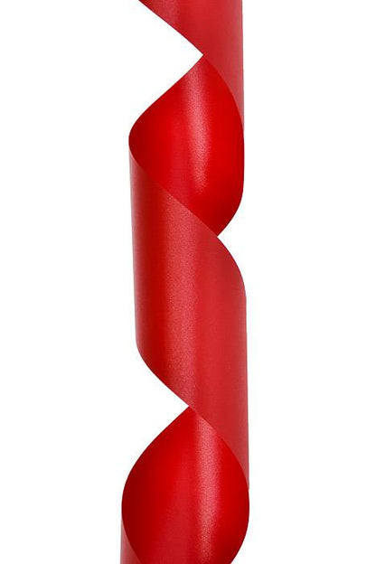 2-3/4" X 100 Yds Flora Satin Hot Red