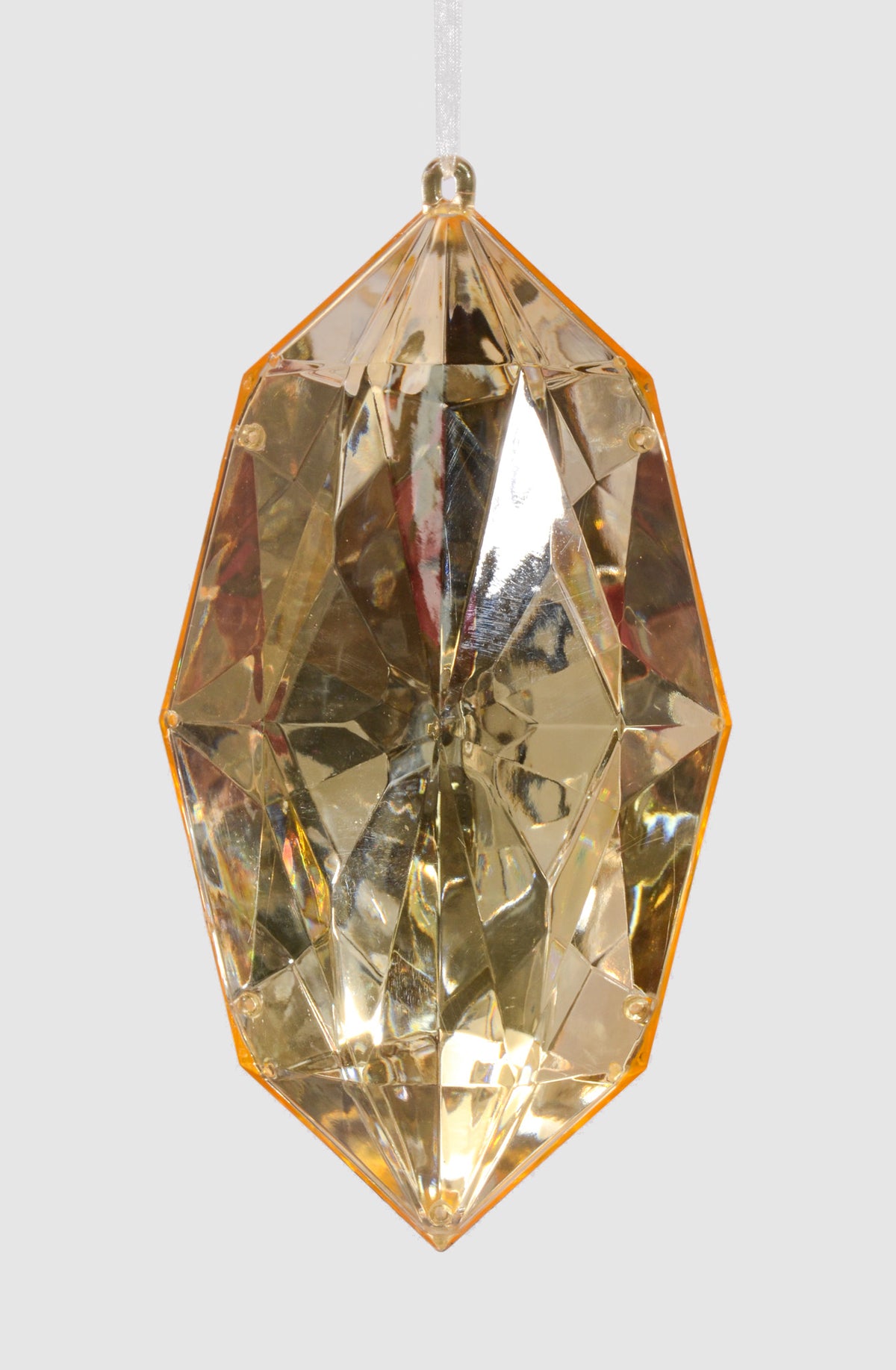 10" Jewel Ornament Gold