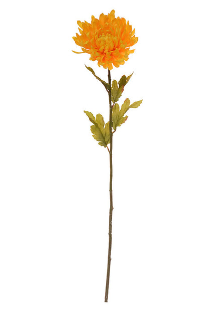 33" Silk Large Mum Spray Yellow/Gold