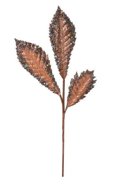 8" X 22" Chestnut Leaf Spray Cooper