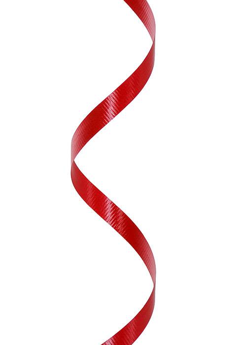 3/8" X 250 Yds Curling Ribbon Hot Red