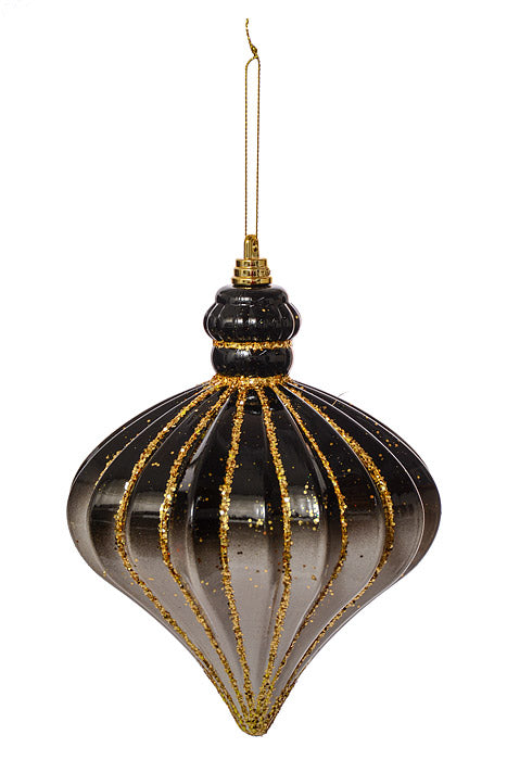 7" Straight Coconuts Black/White/Gold