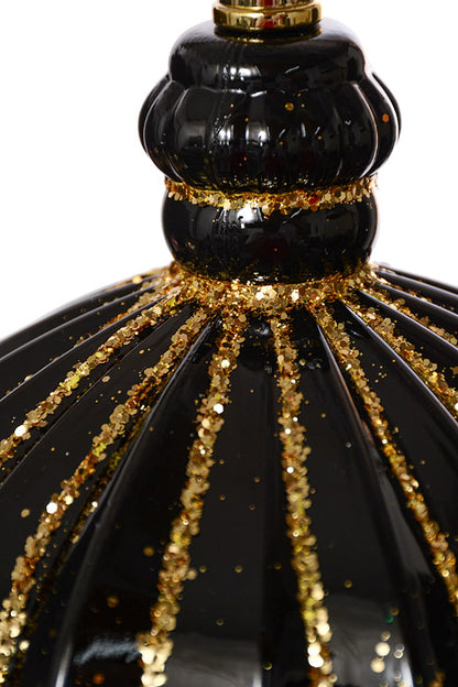 7" Straight Coconuts Black/White/Gold