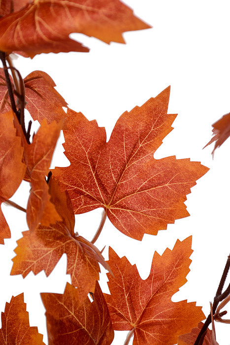 30.75" Maple Leaf Spray Orange