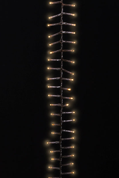 33Ft 1000 Light Led Cluster Garland Warm White