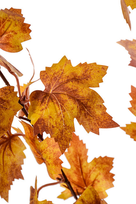 30.75" Maple Leaf Spray Yellow