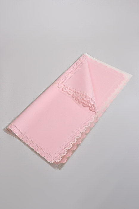 22.5" Flower Cellophane Wrap Paper Pink Pkg/20