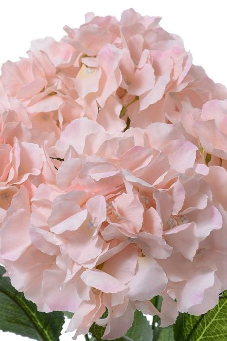 21.5" Silk Hydrangea Bush Light Pink