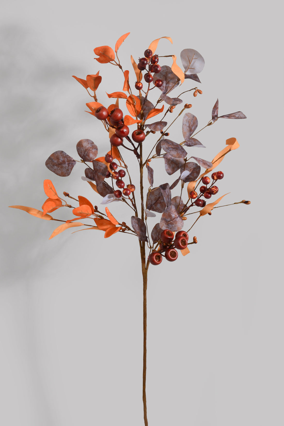 32" Autumn Leaf Berry Orange