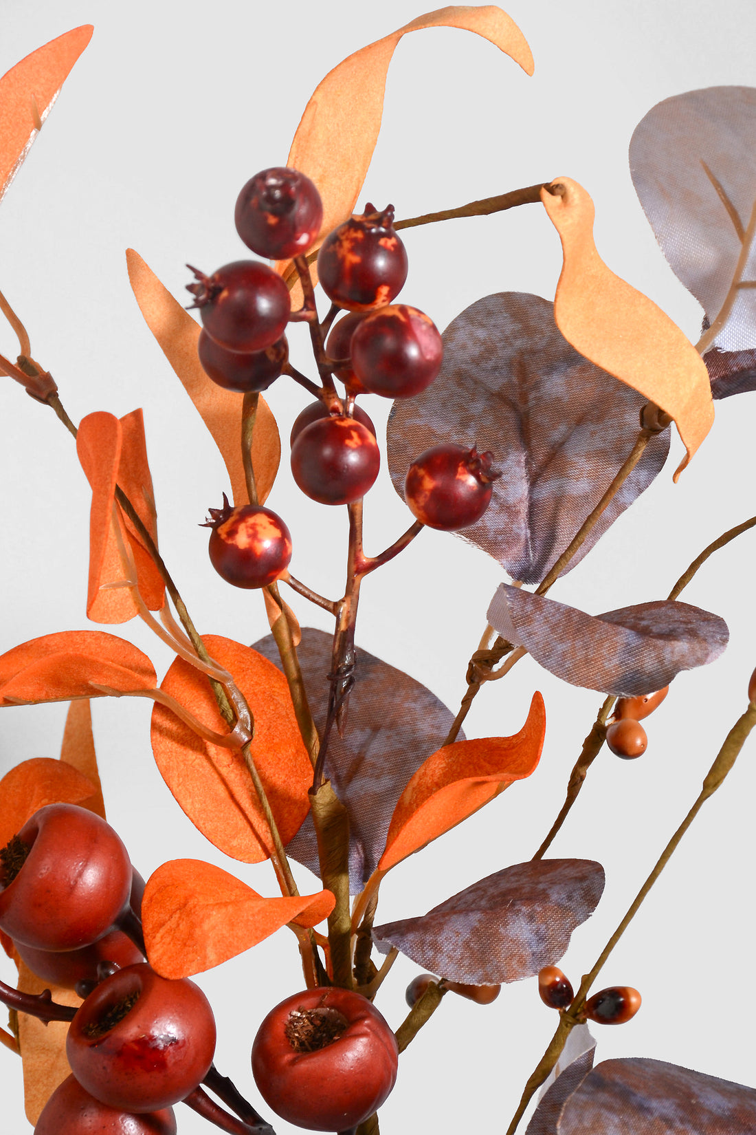 32" Autumn Leaf Berry Orange
