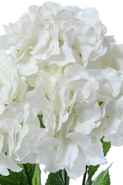 21.5" Silk Hydrangea Bush Ivory