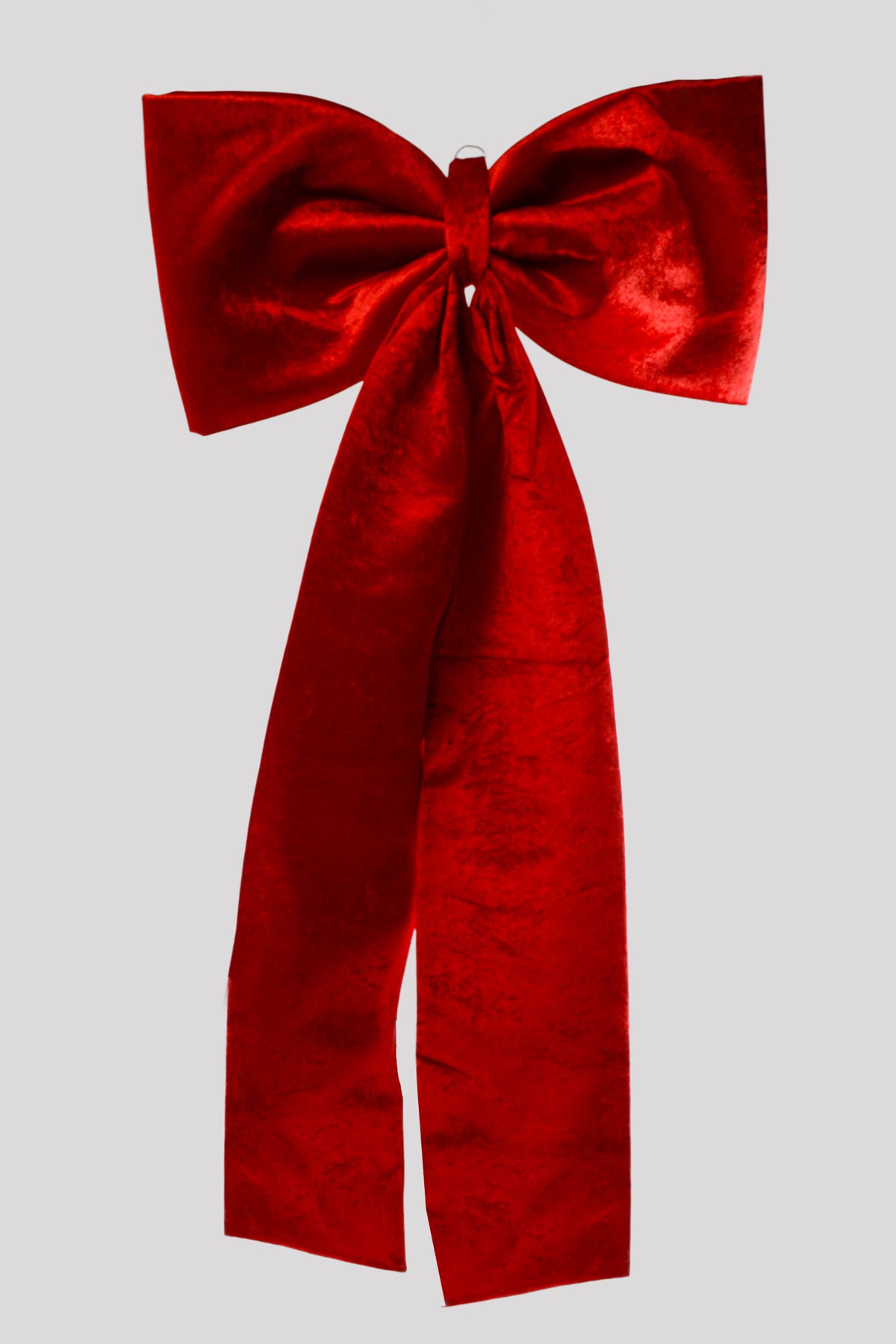 50" X 30" Velvet Bowknot Red
