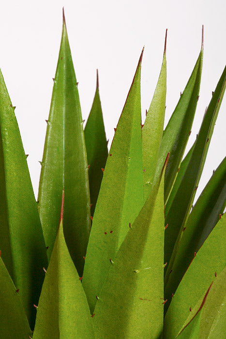 22" Artificial Agave Plant Green