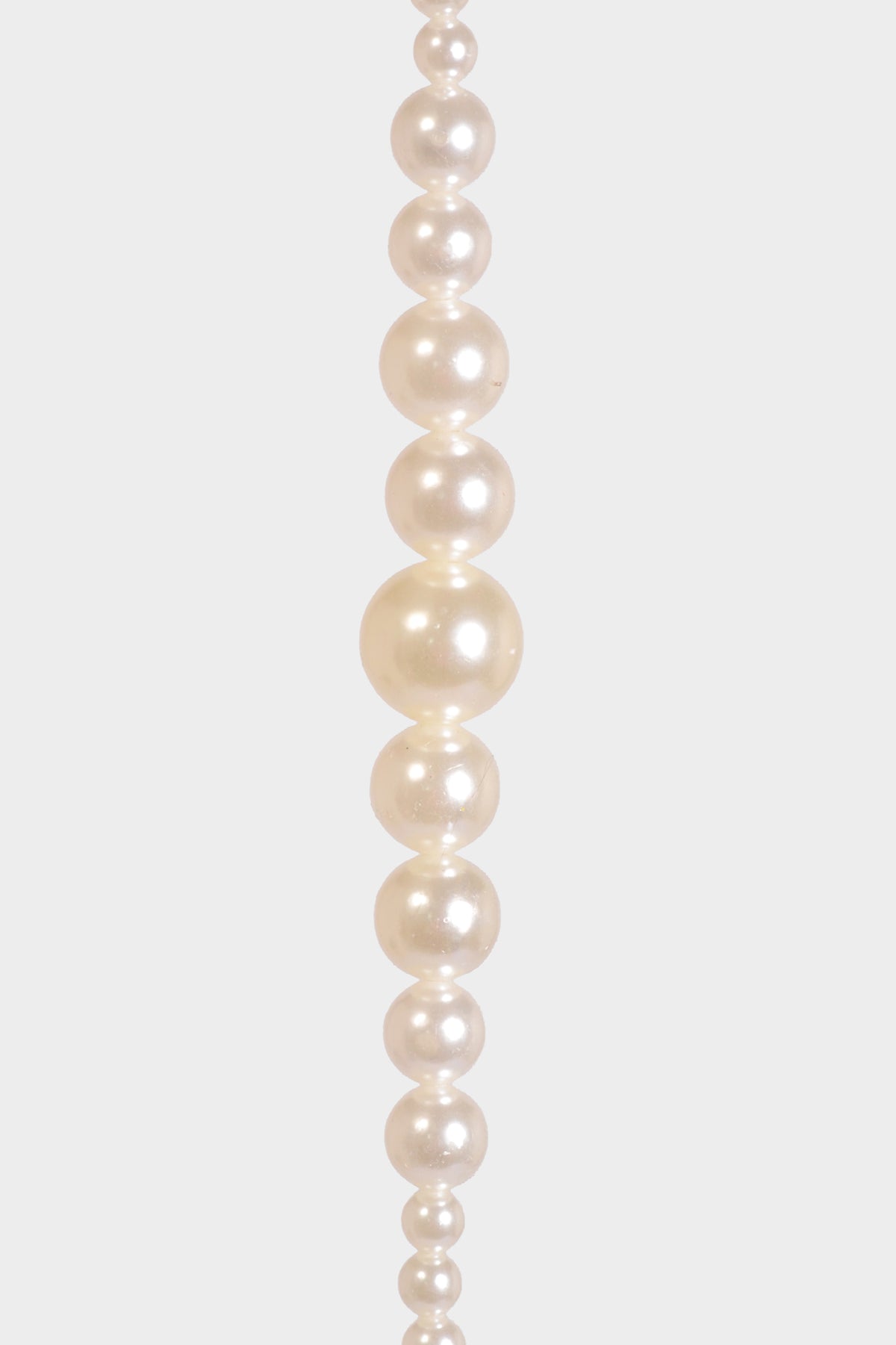 48" Pearls Garland White