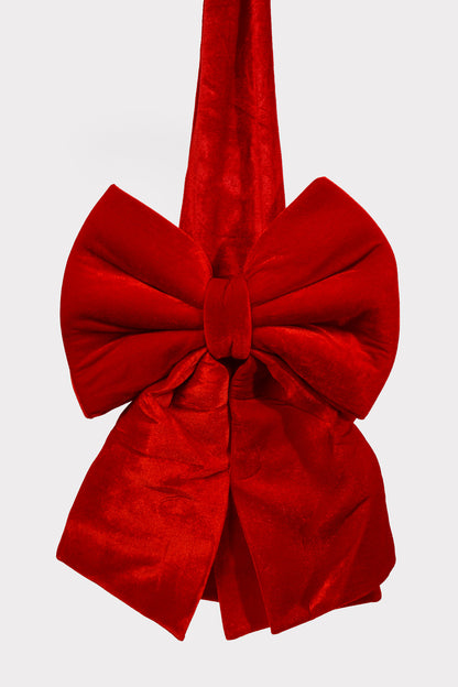 15 x 20" Double Side Door Bow Red