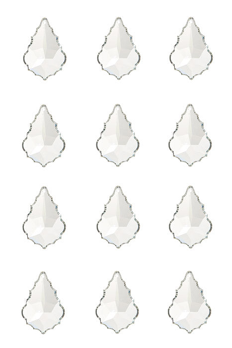 1.5" Acrylic Drop Accessory Clear Pkg/12