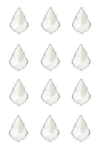 1.5" Acrylic Drop Accessory Clear Pkg/12