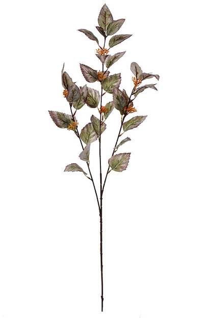 31.5" Eucalyptus Spray Green/Purple