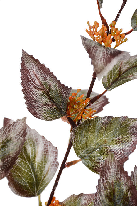 31.5" Eucalyptus Spray Green/Purple