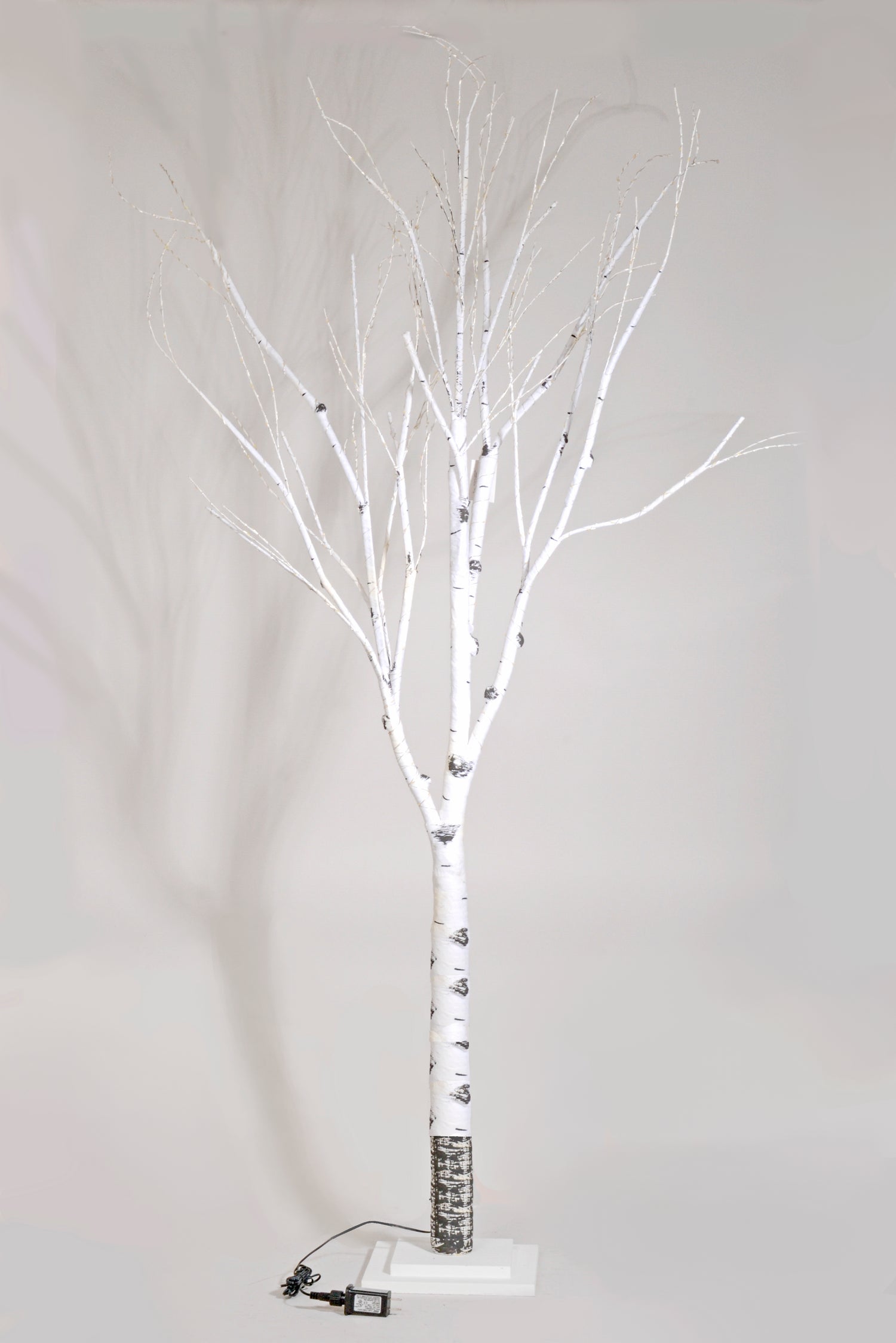 5Ft Birch Tree W/Light White