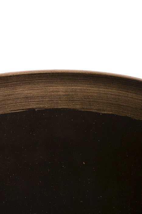 13.2" X 13.75" Fiber Resin Bushed Metal Planter Champagne