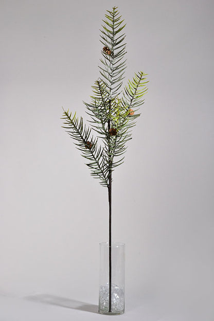40" Artificial Pine Branch Green