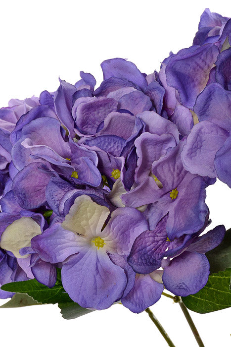 20" Silk Hydrangea Bush (Purple)