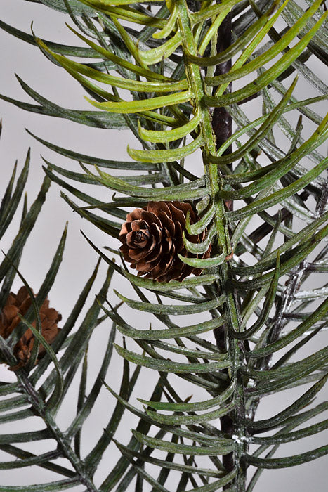 40" Artificial Pine Branch Green