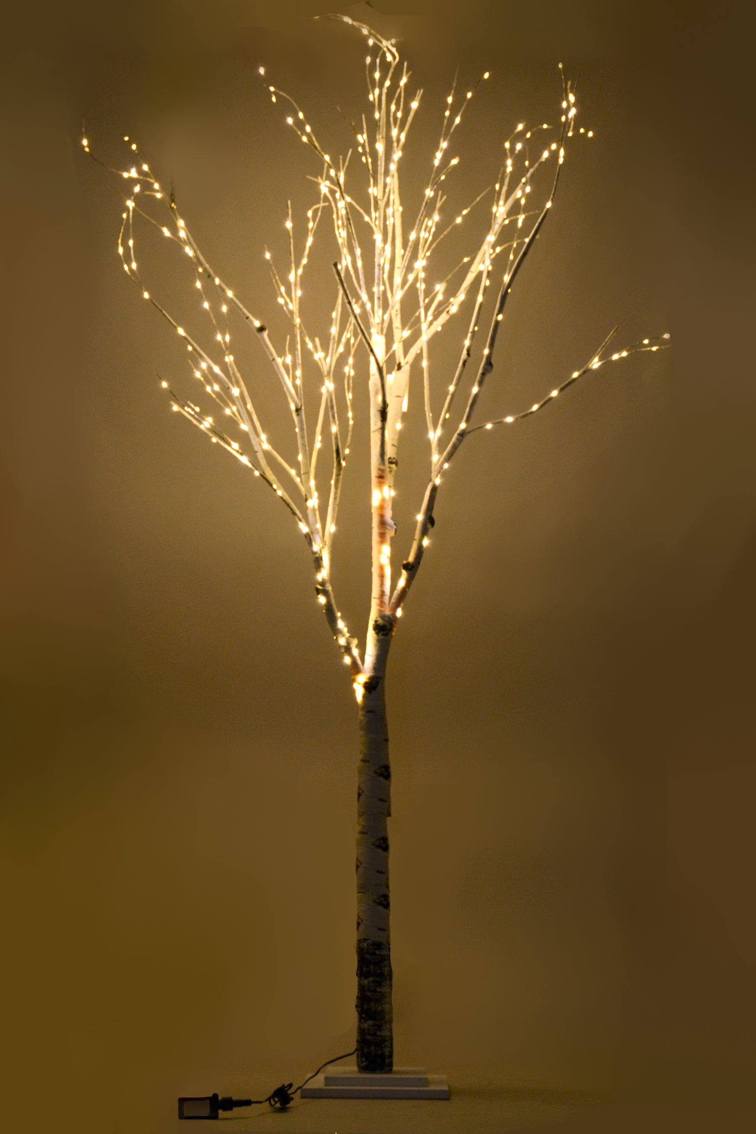 4Ft Birch Tree W/Light White