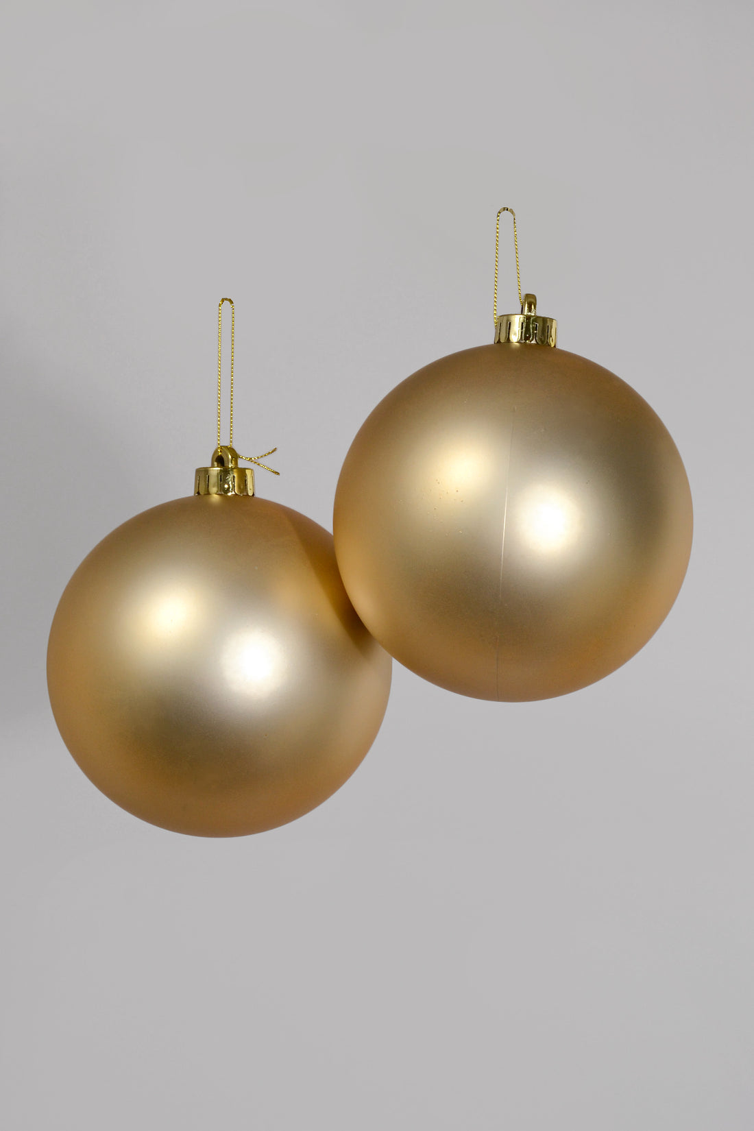 140mm VP Matte Ornament Ball Ace/2 Champagne