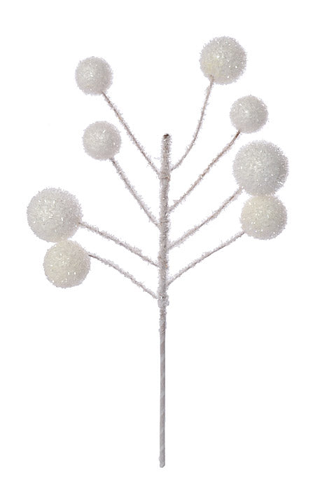 22" Ball Spray White